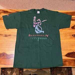 Vintage 90s Deadstock Bloomsday Race Finisher Green Reebok T-Shirt 1994 - Large